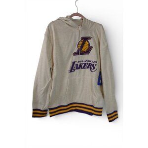 Los Angeles Lakers Oat Hoodie Size: XXL Pullover Sweatshirt NBA NWT